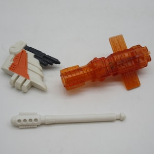 2004 JETFIRE ENERGON Missile + Launcher + Wing -  Part - Transformers - Action Figure (Hasbro)