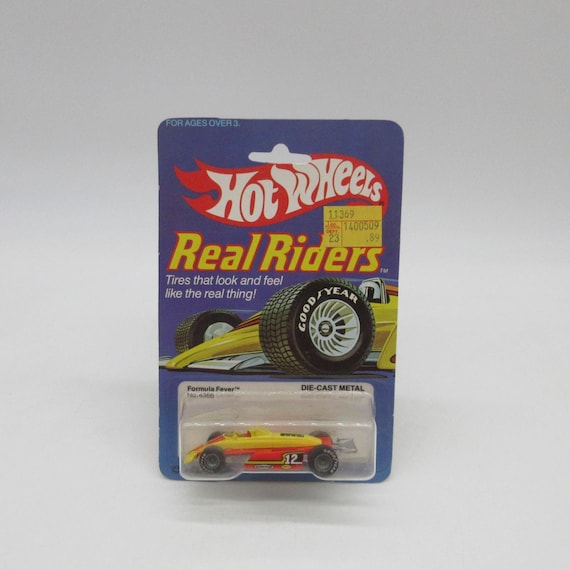 1982 FORMULA FEVER - Real Riders - Hot Wheels - New in Package