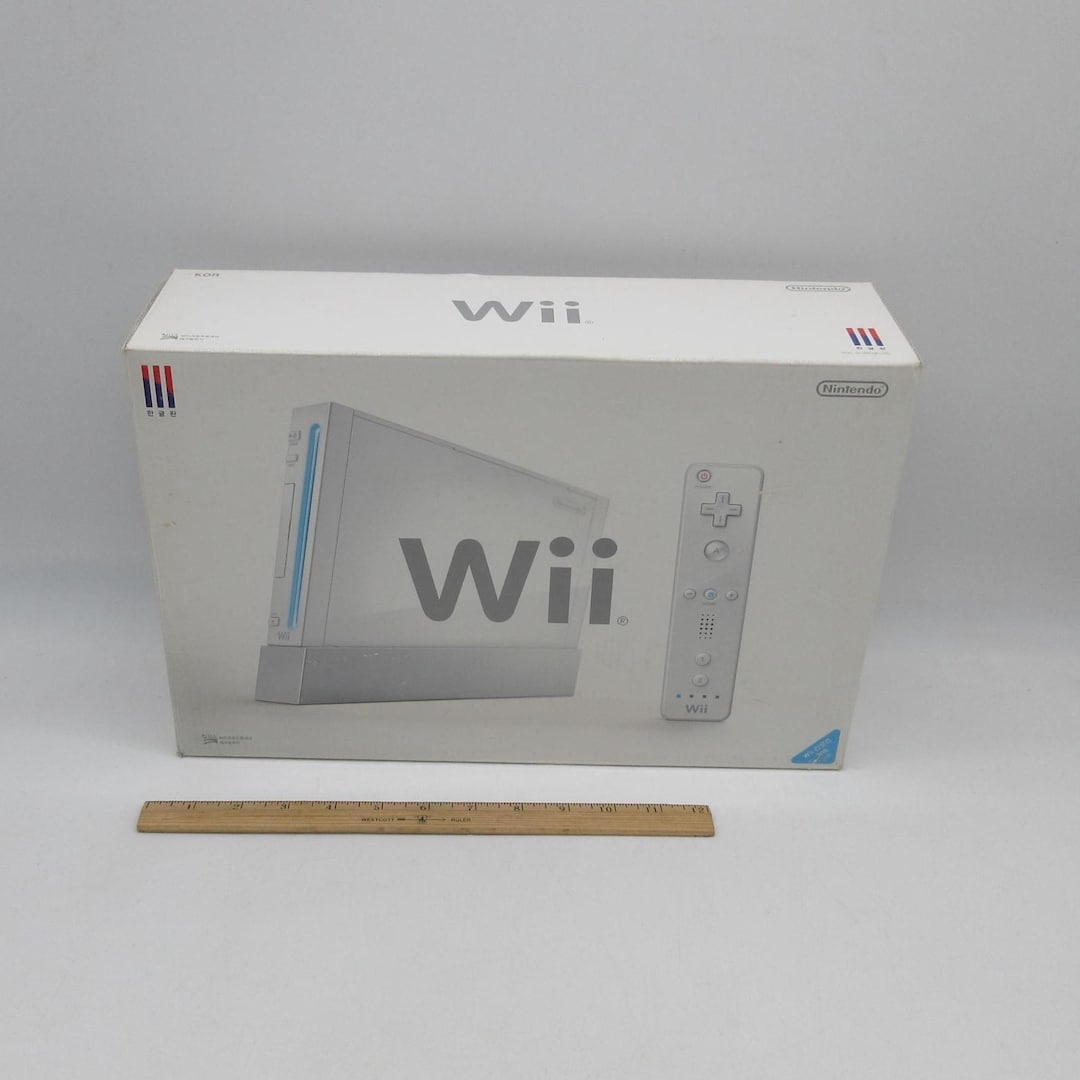 希少な日本製ニンテンドーWii本体 - 付属品完備 - 現状渡し - Etsy 日本