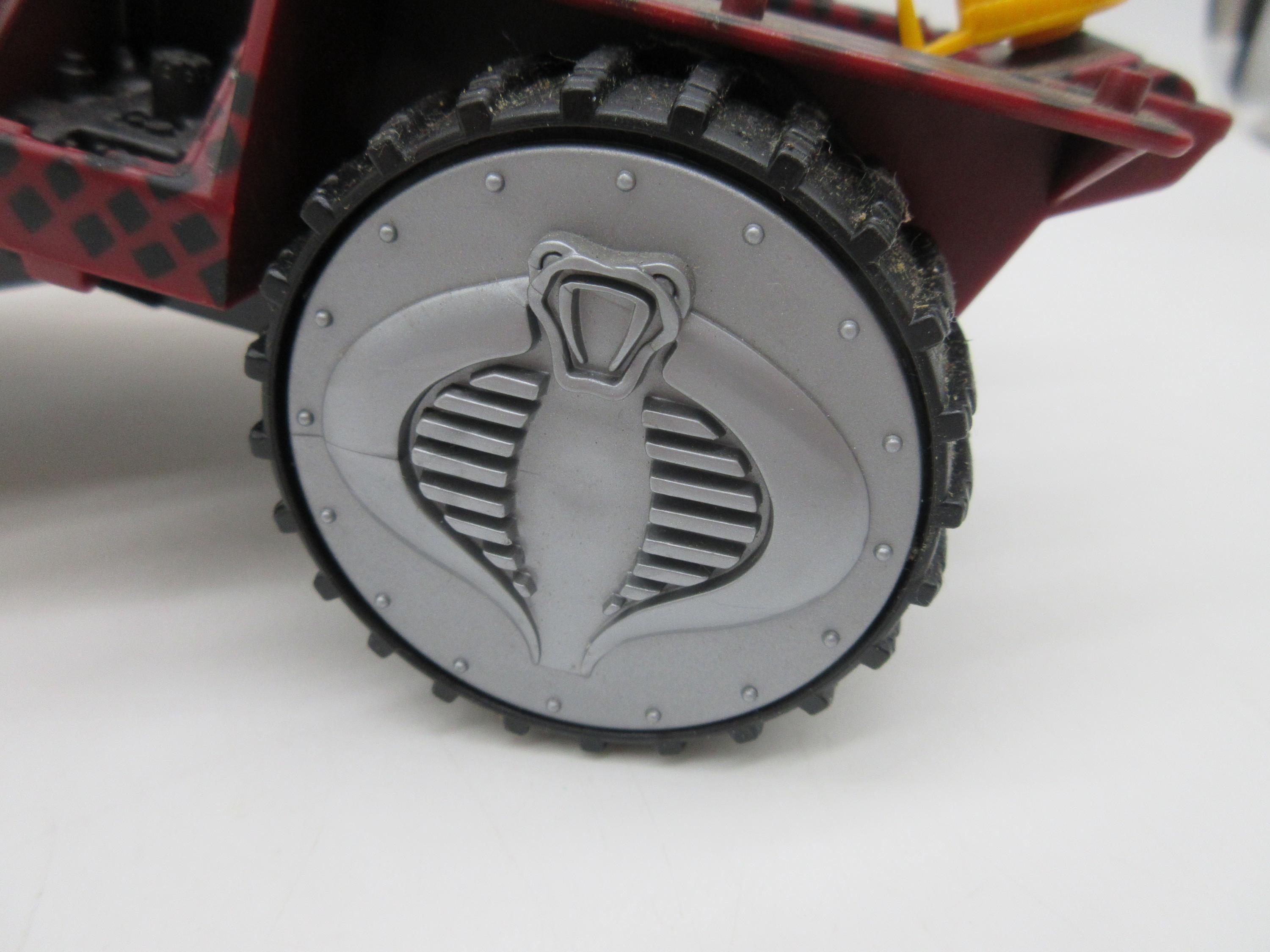 1989 PYTHON PATORL STUN - Gi Joe Vehicle (hasbro) Action Figure Arah ...