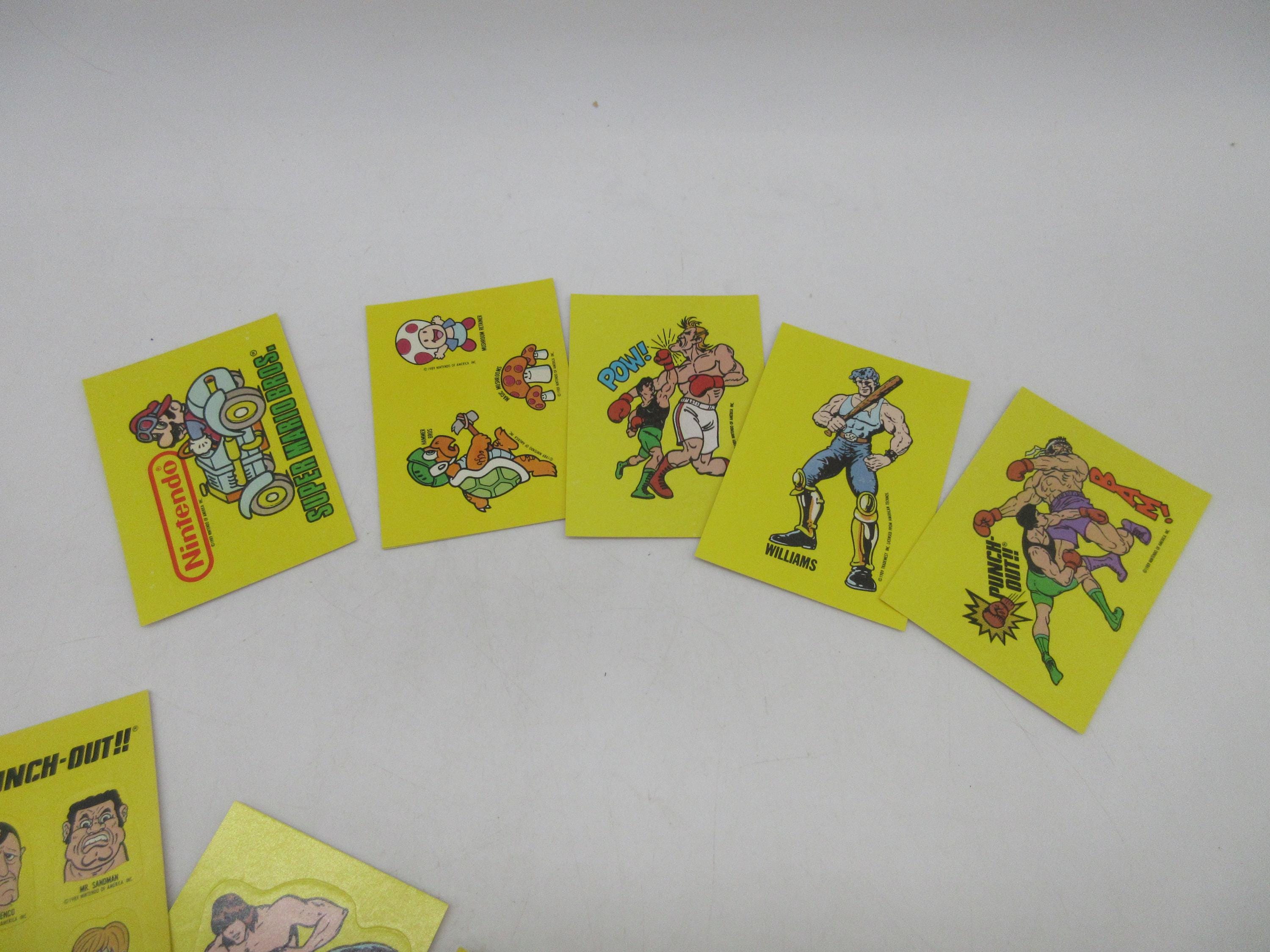 1989 NINTENDO Topps GAME PACKS Cards (28) - Scratch Offs +
