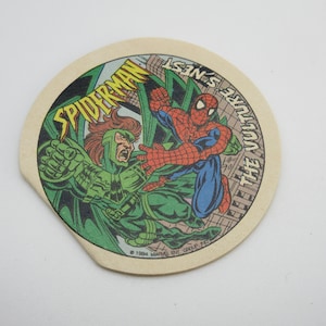 1994 PETER PAN Spiderman Mini Comic - The Vulture&#39;s Nest -   Super Powers Mini Comic Book - Action Figure - Vintage Toy