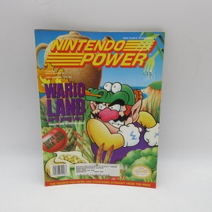 1994 #58 Revista NINTENDO POWER con póster - Edición - (NES) Volumen de Nintendo Vol Wario Land