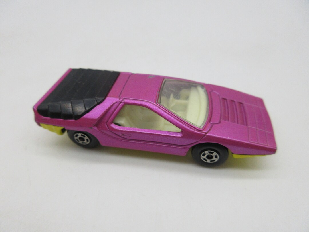 Voiture Miniature Matchbox Superfast #75 Alfa Romeo Carabo '74-'76 - Type K - Boîte Reproduction