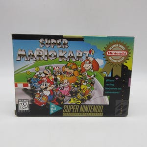 1992 CIB - Complete In Box (SNES) Super Nintendo (Tested + Cleaned)