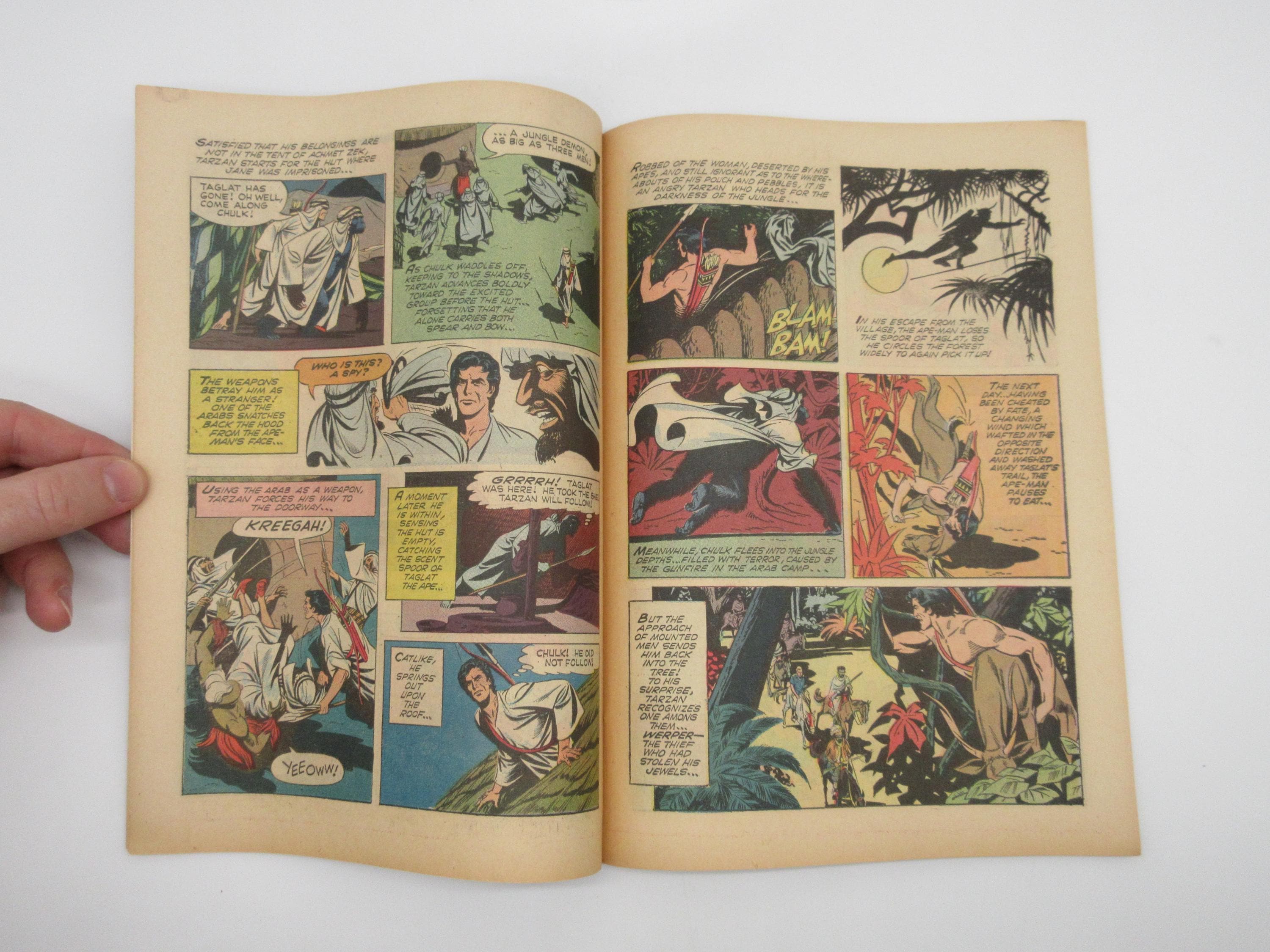 1966 TARZAN of the Apes - September - Gold Key 12 Cent Comic Book