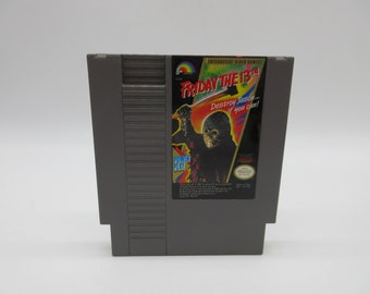 1985 Friday The 13th (NES) Nintendo (Tested+Cleaned)