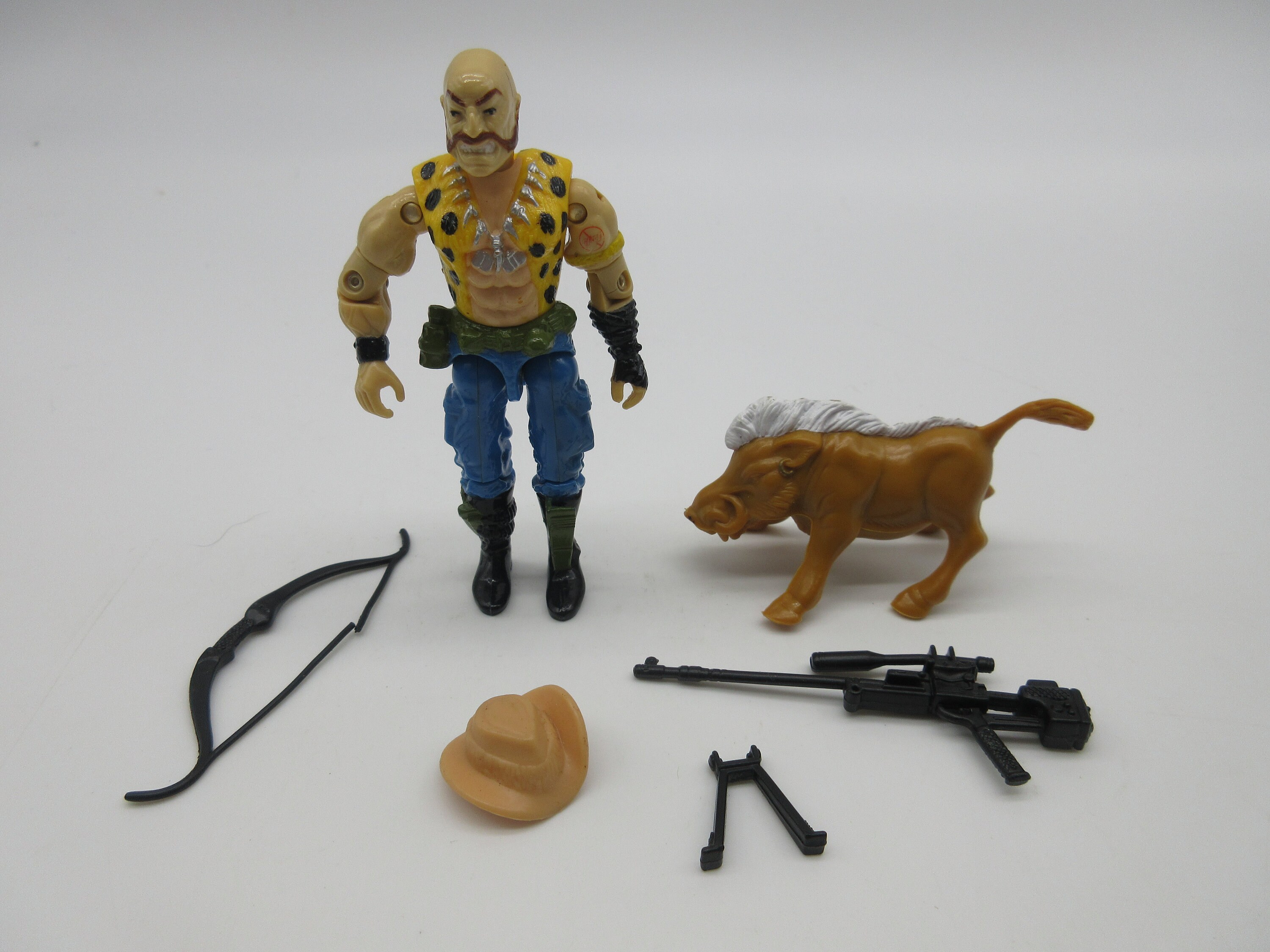 Figurine Custom Gi Joe Predator - Blain Cooper échelle 3 3/4 Pouces - Crossover Vintage