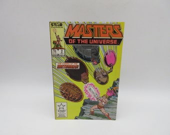 1986 Masters of the Universe #2 Comic – Star Marvel – Heman He-man Motu