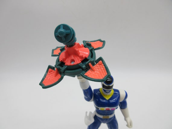 Figurine Power Rangers ZEO Bleu Auto-morphin Bandai 1997 - Vintage - Occasion