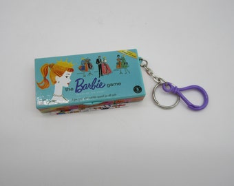 1999 The Barbie Game Keychain - Doll - New In Box - Factory Sealed - MISB - Mattel - Clothes - Mod Vintage Clothing -