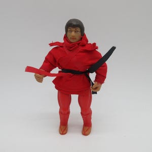 1985 STARCASTER - Ninja Warrior - Remco Karate Kid - Lanard Karate Dragon Force DragonMaster  - Action Figure Toy Chuck Norris