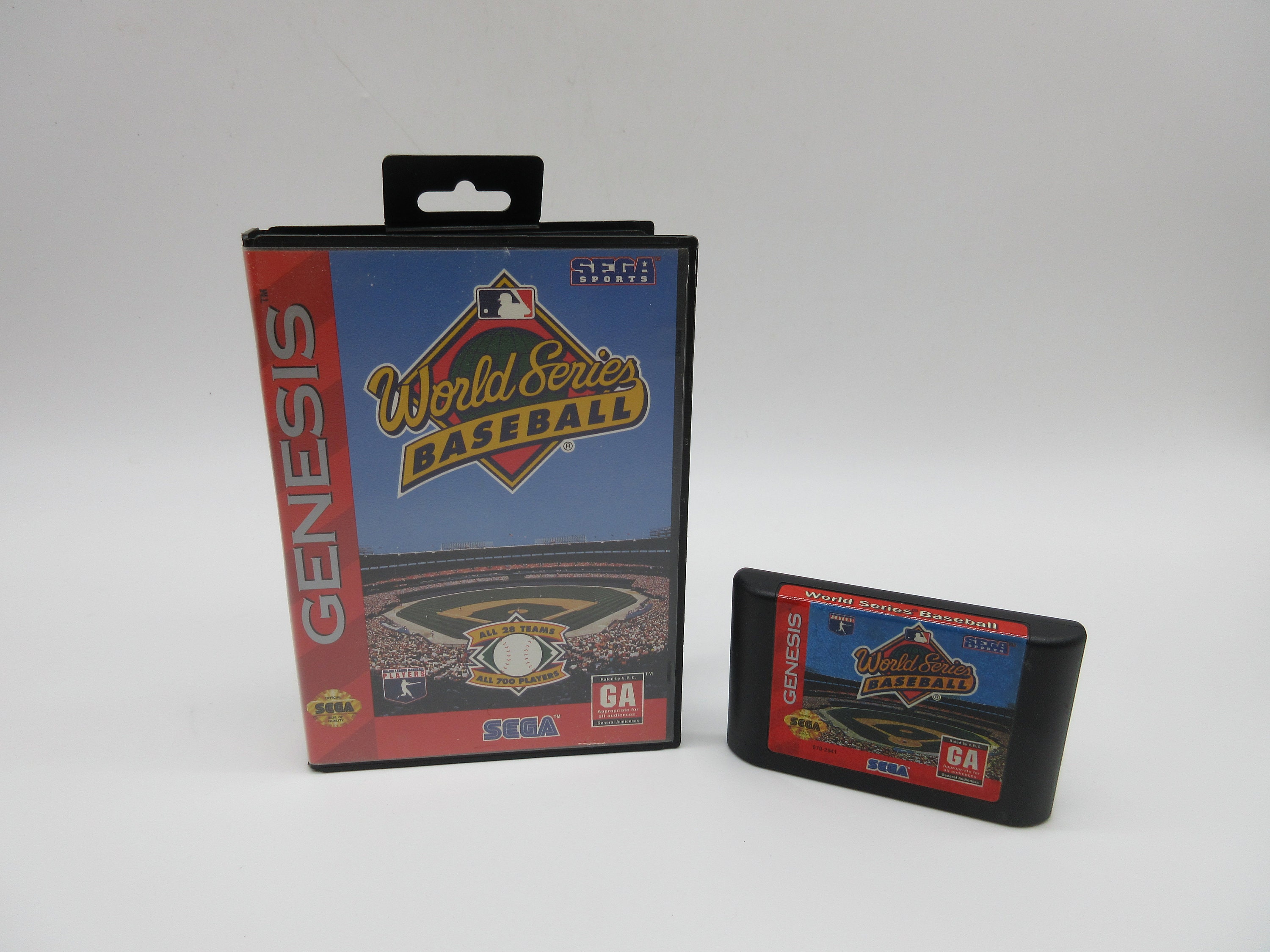 1994 World Series Baseball - Sega Genesis (tested + Cleaned) Game