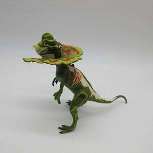 1999 DILOPHOSAURUS JURASSIC PARK 3- Hasbro - Lost World - Action Figure - Vintage Toy - Dinosaur