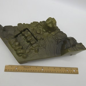1984 FRIGHT ZONE Base - Part - Accessory -HEMAN Action Figure (Motu) Masters of the Universe (He-man) Complete