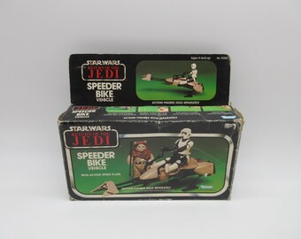 1983年製 スピーダーバイク 完全品（箱付き） - スター・ウォーズ（ケナー社製） ヴィンテージ オリジナル アクションフィギュア - ジェダイの帰還 R3