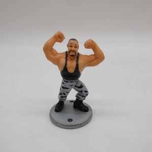 1991 Mini Bushwackers  - Hasbro Titan Sports Wrestlers - WWf WWe Wrestling Figure LJn Hulk