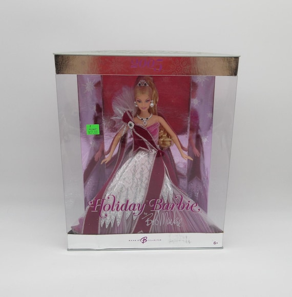 2005 Bob Mackie Happy Holidays Celebration BARBIE New in Box