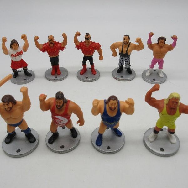 Figurines MINI Titan WWF 1991 - Lutteurs sportifs Hasbro Titan - Figurine WWF LJn Hulk