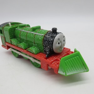 HENRY w/ Snow Plow WORKS! Thomas The Tank Engine - Mattel