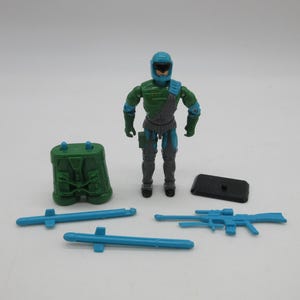 Figura de acción de Gi Joe (Hasbro) de FLAK VIPER de 1992, ARAH Cobra, 3 3/4&quot; y 12&quot;
