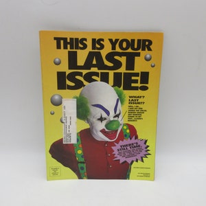 1994 #63 Último número Portada de payaso Revista NINTENDO POWER con póster - Número - (NES) Volumen de Nintendo Vol Último número
