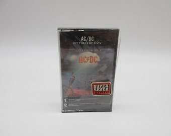 1985 AC/DC Let There Be Rock - Versiegelt - Neu - Kassette - Rock N Roll