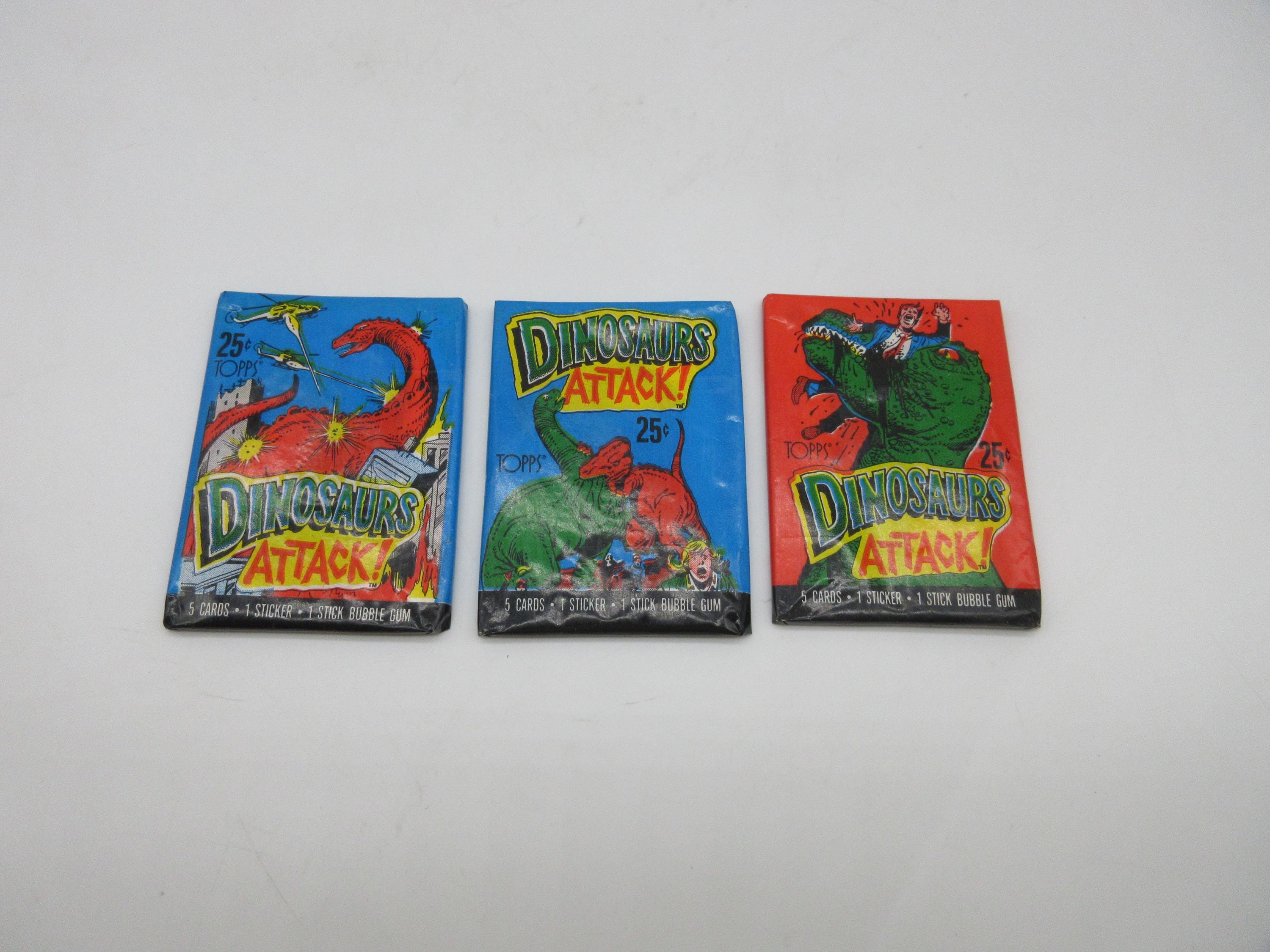 1988 Dinosaurs Attacks Wax Packs - Topps - Non-sports Card