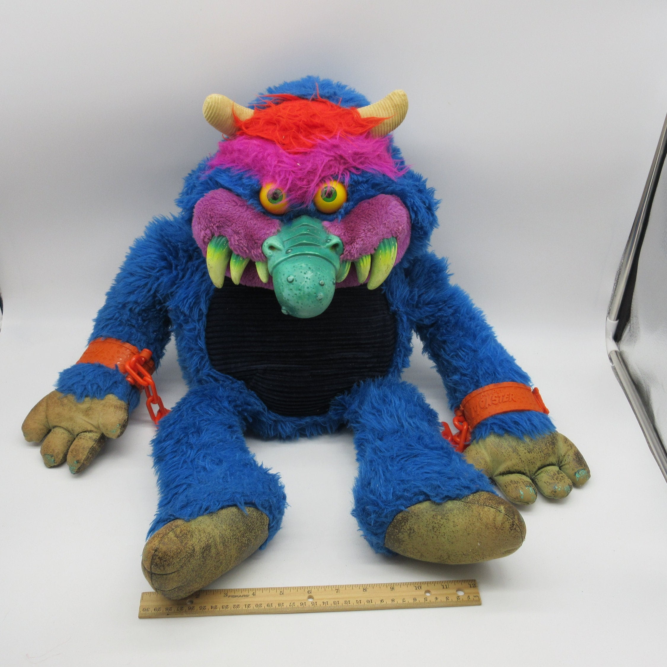 マイペットモンスター 1986 AmToy チェーン付き 1986 My Pet Monster W/ HANDCUFFS - Authentic Amtoy - Action