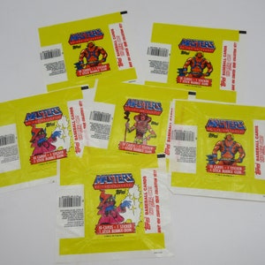 1984 HEMAN Topps Cards Wrappers - 6 - Niet-sportkaart -