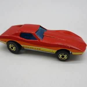 1980 Corvette Stingray -  Redline Hot Wheels -  Diecast Lesney Superfast Vintage