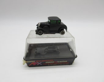 1973 Ford Coupe 1930 No 1928 w/ Cube / Case - Aurora AFX  - SLOT CAR - Matchbox Hot Wheels - Diecast Lesney Superfast Vintage