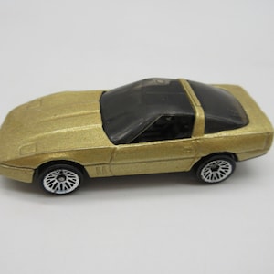1980 Gold CORVETTE - Hot Wheels -  Diecast Lesney Superfast Vintage