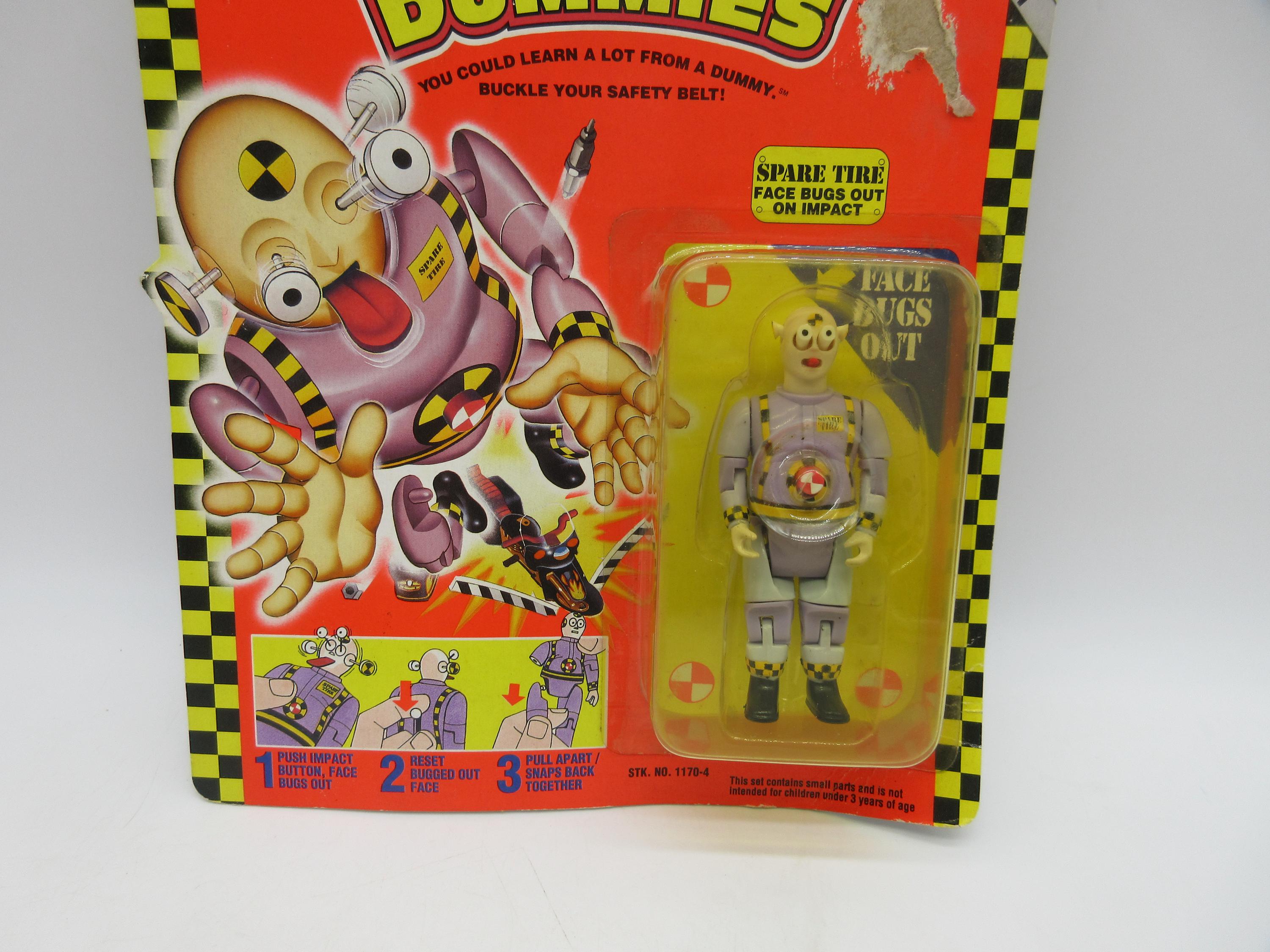 クラッシュダミー　TYCO CRASH DUMMIES DUMMY DERBY INCREDIBLE CRASH DUMMIES DUMMY DERBY CRASH CAR COMPLETE READ