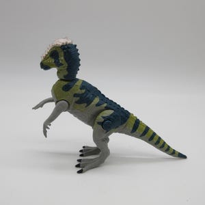 199 JP07 Repaint PACHYCEPHALOSAURUS JURASSIC PARK - White - Hasbro - Lost World - Action Figure - Vintage Toy - Dinosaur
