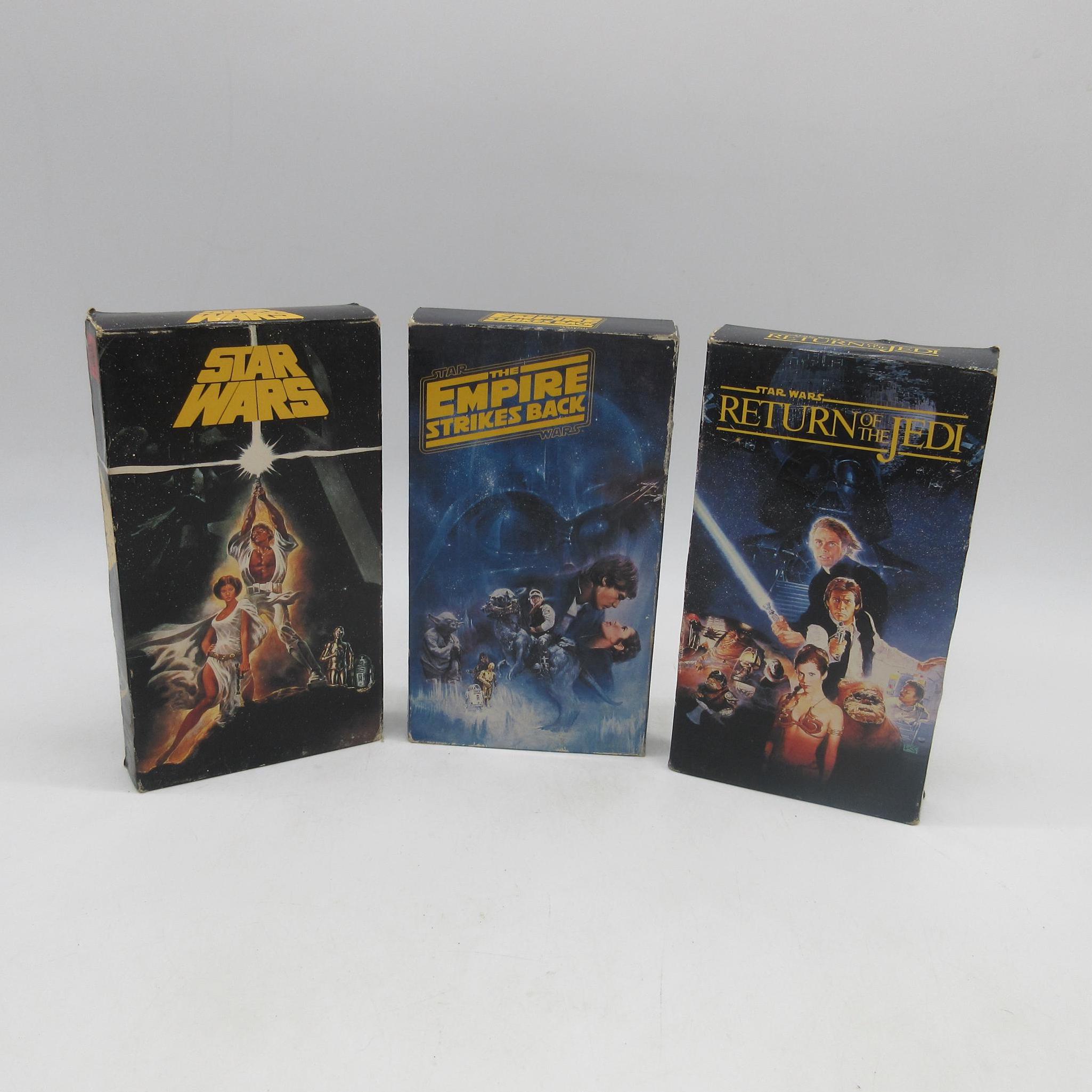 Starwars trilogy vhs - Etsy 日本