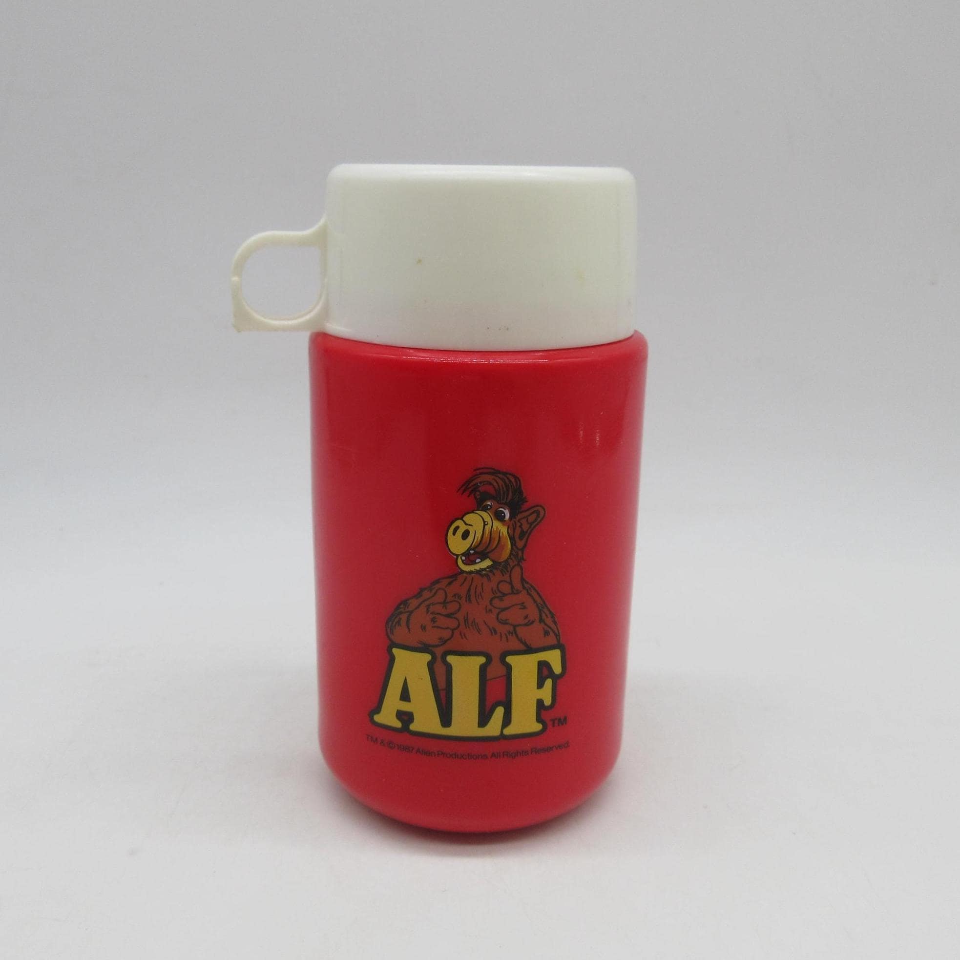 Alf Vintage Plastic Lunch Boxes With Thermos Alf Lunch Box