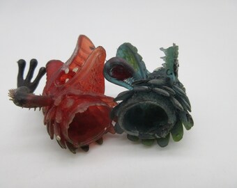 1960年代のジグラーモンスター - 指人形 - 香港 - - Etsy 日本