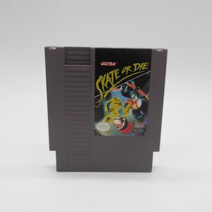 1988 SKATE Or DIE  (NES) Nintendo Game (Tested+Cleaned)