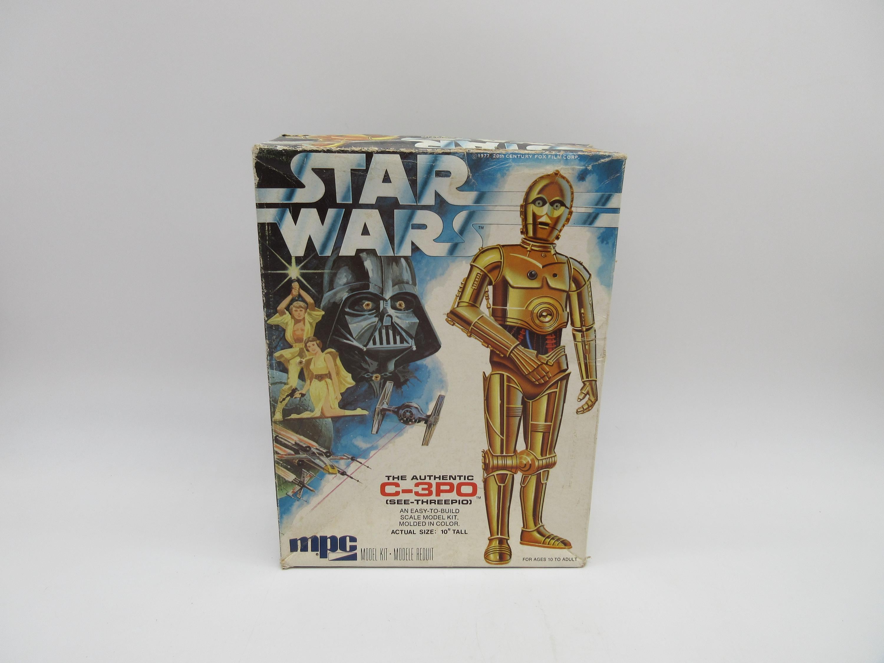 1977 C3PO MPC Model W/ Box - Star Wars (kenner) Vintage Original