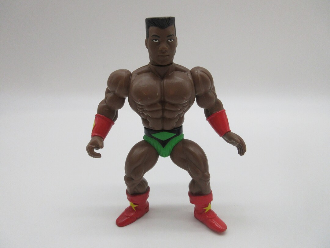 1985 SUN MAN OLMEC Galaxy Warrior Sungold Ko Heman Action Figure motu