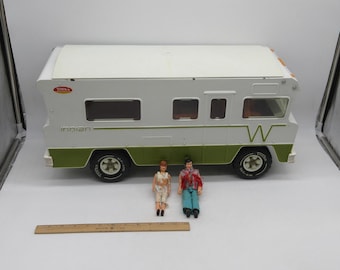 Tonka WINNEBAGO CAMPER ブリキ 激レア 希少 ビンテージ 1970s Vintage Tonka Winnebago Indian RV Camper Toy 22