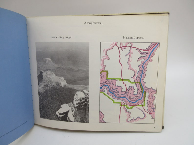 1970's How to Read a Highway Map Library Book - Etsy