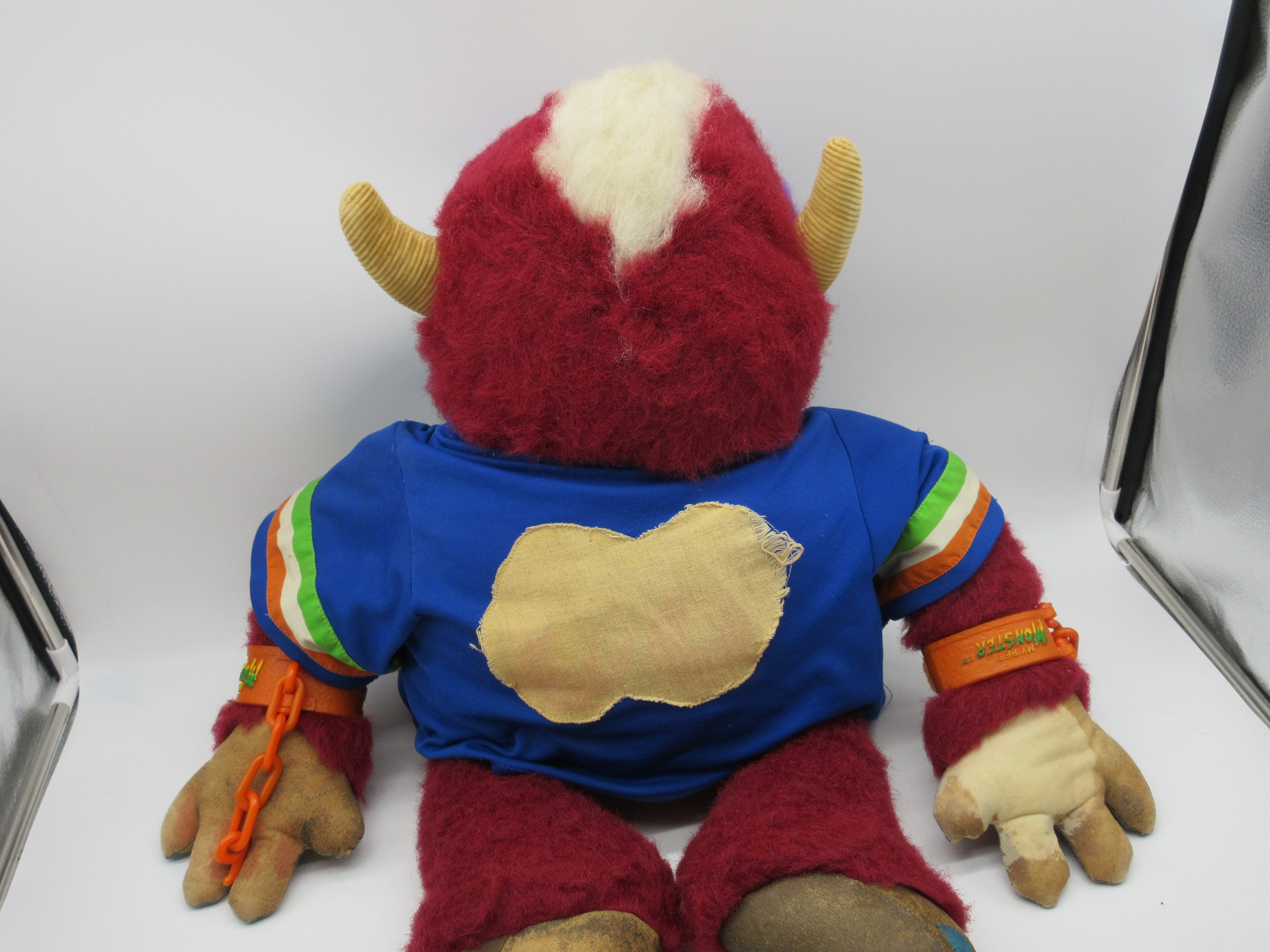 1986 My Pet Football Monster W/ HANDCUFFS - Authentic Amtoy 1986 My Pet Football Monster W/ HANDCUFFS - Authentic Amtoy