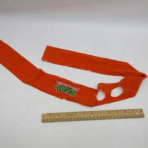 1990 *RARE* Michelangelo TOUR Mask   100% Complete - Teenage Mutant Ninja Turtles (TMNT)- Mirage Studios - Playmate