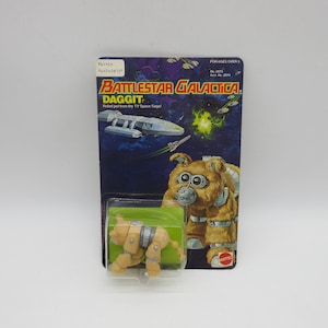 1978 DAGGIT - New - Sealed - Misc - Commander ADAMA Battlestar Galactica - Mattel -  Action Figure - SciFi