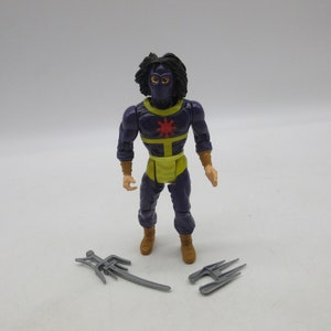 1986 Super Ninja 100% Complete - CHUCK NORRIS - Karate Kommandos - Ruby Spears - Kenner  - Action Figure Toy