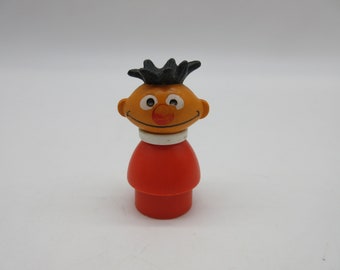 1972 ERNIE - Sesame Street - vintage Fisher Price - Little People - Adventure People - Pièce accessoires