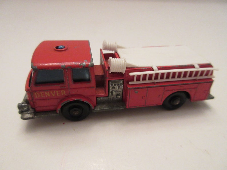 matchbox fire pumper truck