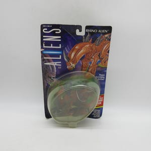 1992 RHINO ALIEN - Kenner - Nieuw op kaart - Aliens - Actiefiguur - Vintage speelgoed